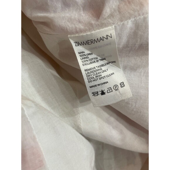 Zimmermann Floral Mini Dress - Pink and Yellow - Picture 9 of 13